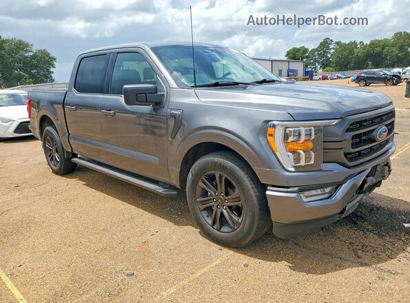 1FTEW1CP2NFA60045 2022 FORD F150 Gray Передня права чверть