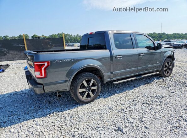 1FTEW1CP3GFC65621 2016 FORD F150 Charcoal უკანა მარჯვენა