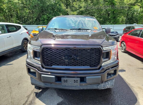 1FTEW1CP3JKC31080 2018 FORD F150 Black Դիմացի տեսք