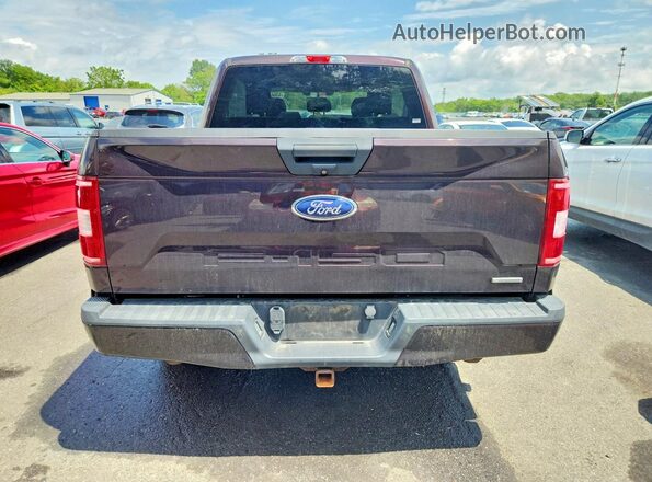 1FTEW1CP3JKC31080 2018 FORD F150 Black Հետևի տեսք