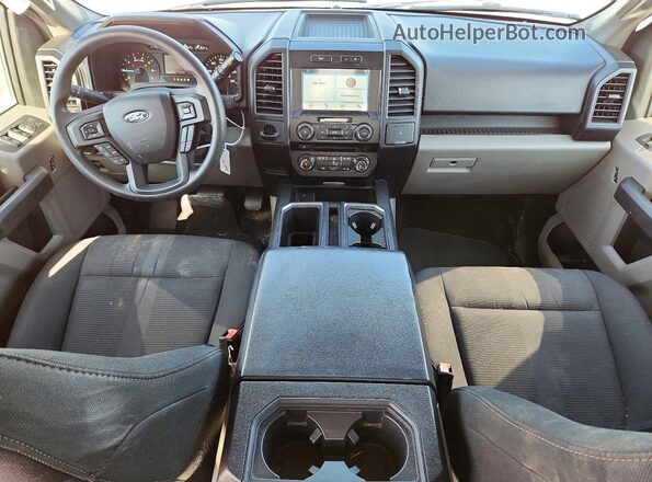 1FTEW1CP3JKD80363 2018 FORD F150 White წინა პანელის ხედი
