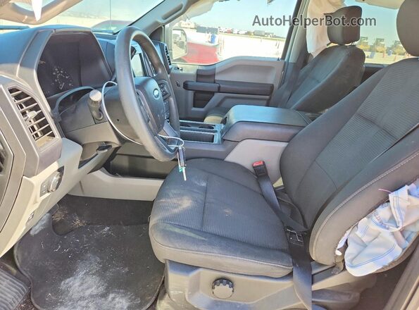 1FTEW1CP3JKD80363 2018 FORD F150 White წინა სალონის ხედი