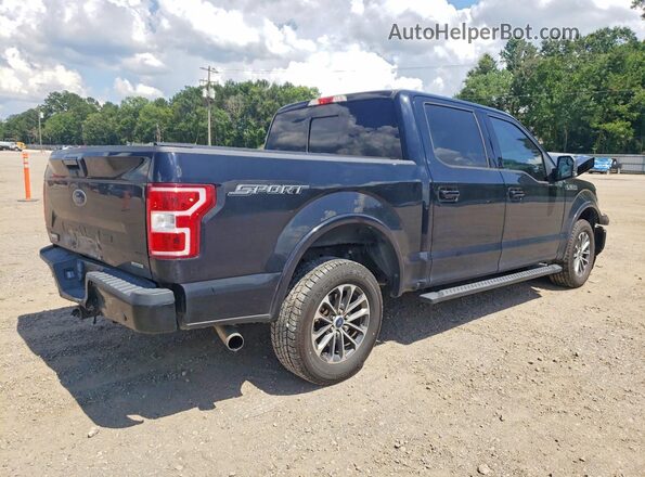 1FTEW1CP3JKE91706 2018 FORD F150 Blue Հետևի աջ