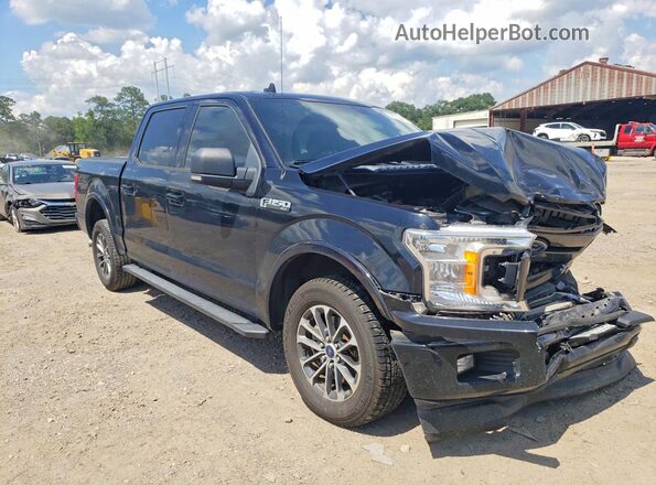 1FTEW1CP3JKE91706 2018 FORD F150 Blue Առջևի աջ