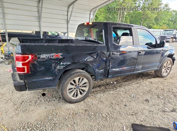 1FTEW1CP3JKG02741 2018 FORD F150 Black Задня права чверть