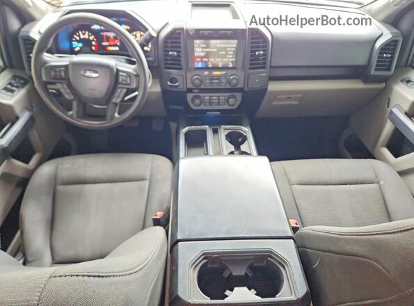 1FTEW1CP3JKG02741 2018 FORD F150 Black Вид панелі приладів