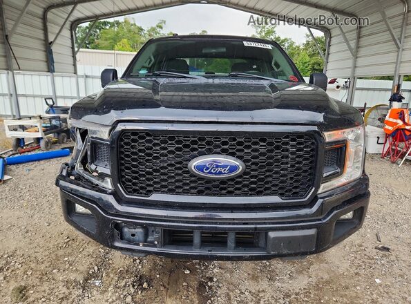 1FTEW1CP3JKG02741 2018 FORD F150 Black Вид спереду