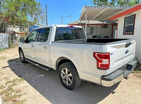 1FTEW1CP3KFC53820 2019 FORD F150 Белый Передняя правая четверть