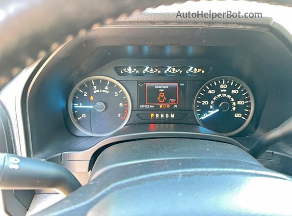 1FTEW1CP3KFC53820 2019 FORD F150 Белый Вид щитка приборов
