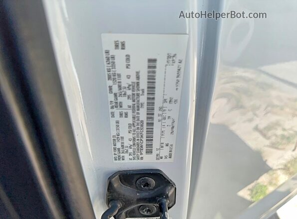 1FTEW1CP3KFC53820 2019 FORD F150 Белый Вид задней части салона