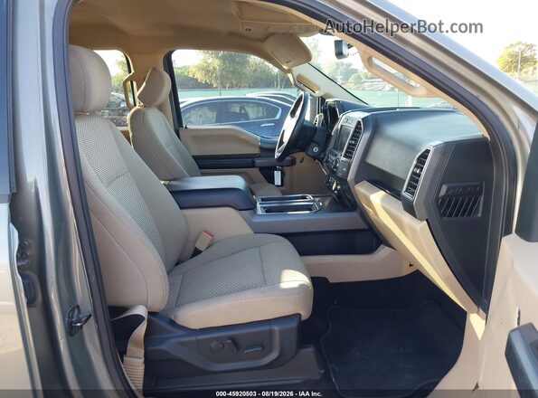 1FTEW1CP3KKC32277 2019 FORD F150 Серый Вид салона спереди
