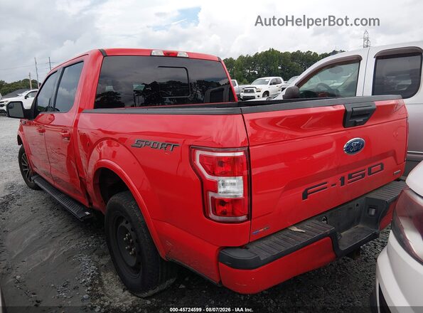 1FTEW1CP3LFC37909 2020 FORD F150 Red Tył lewy