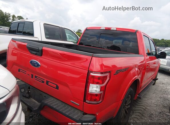1FTEW1CP3LFC37909 2020 FORD F150 Red Tył prawy