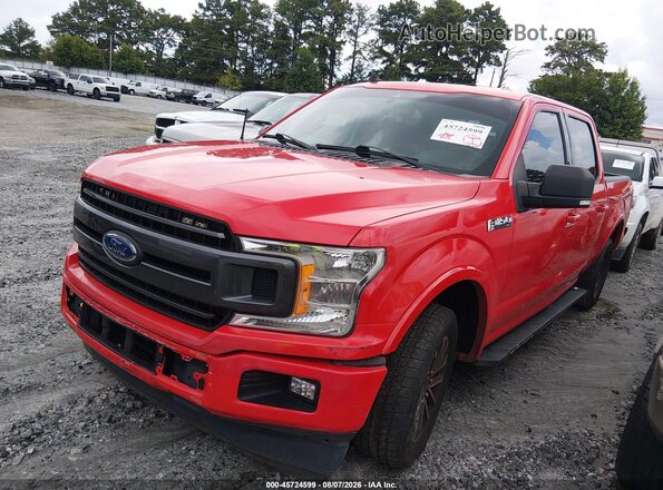1FTEW1CP3LFC37909 2020 FORD F150 Red Przód lewy