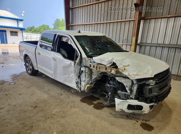 1FTEW1CP3LKD31506 2020 FORD F150 Белый Передняя правая четверть