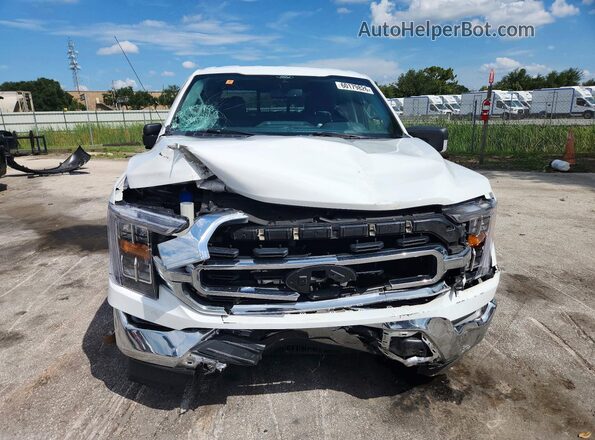 1FTEW1CP3MFA87608 2021 FORD F150 White Вид спереду