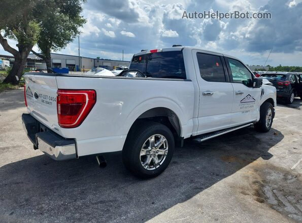 1FTEW1CP3MFA87608 2021 FORD F150 White Задня права чверть