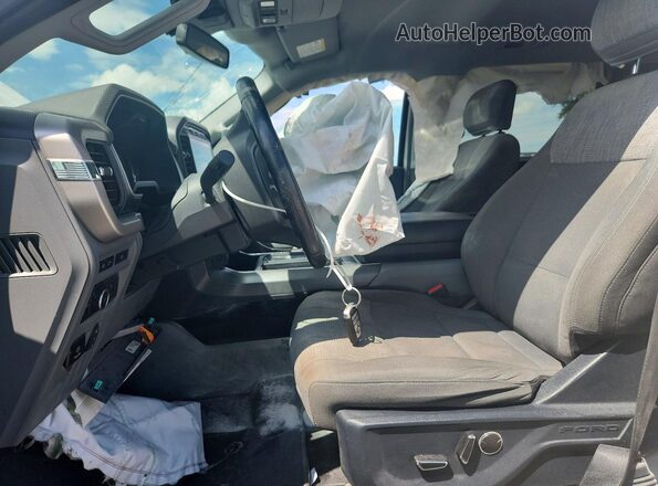 1FTEW1CP3MFA87608 2021 FORD F150 White Вид салону спереду