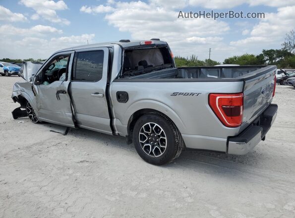 1FTEW1CP3PKE05710 2023 FORD F150 Silver უკანა მარცხენა