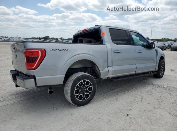 1FTEW1CP3PKE05710 2023 FORD F150 Silver უკანა მარჯვენა