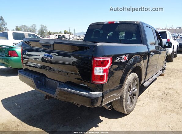 1FTEW1CP4JKC95483 2018 FORD F150 Black Задня права чверть