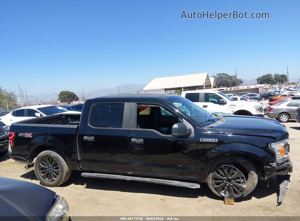 1FTEW1CP4JKC95483 2018 FORD F150 Black Панорамний вид салону 360°