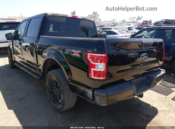 1FTEW1CP4JKC95483 2018 FORD F150 Black Задня ліва чверть