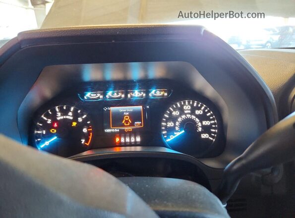 1FTEW1CP4KKD82835 2019 FORD F150 Gray Vista del cuadro de instrumentos