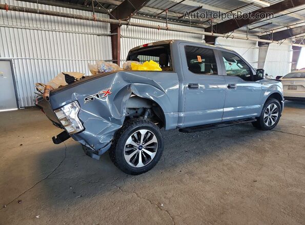 1FTEW1CP4KKD82835 2019 FORD F150 Gray Trasero derecho