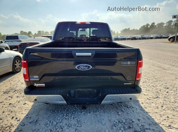 1FTEW1CP4KKE90940 2019 FORD F150 Black Вид ззаду