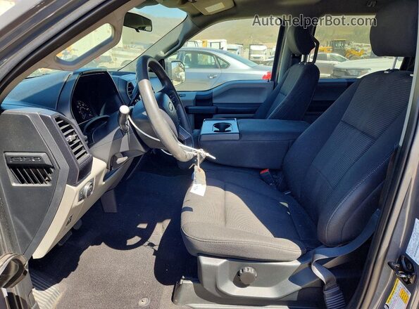 1FTEW1CP4LFA58097 2020 FORD F150 Gray Front interior view