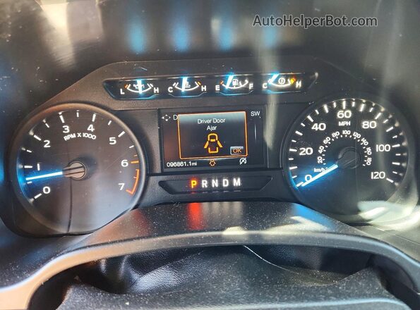 1FTEW1CP4LFA58097 2020 FORD F150 Gray Instrument cluster view
