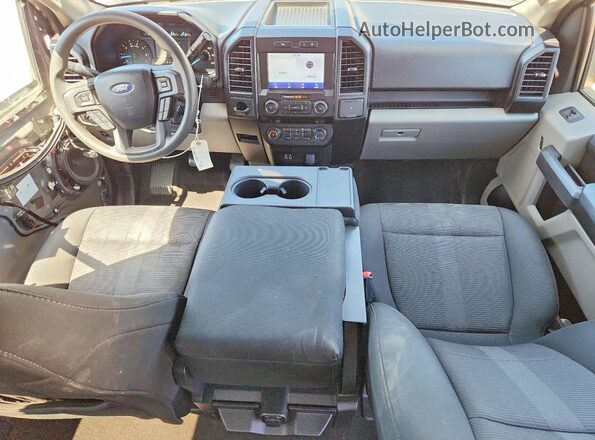 1FTEW1CP4LFA58097 2020 FORD F150 Gray Dashboard view