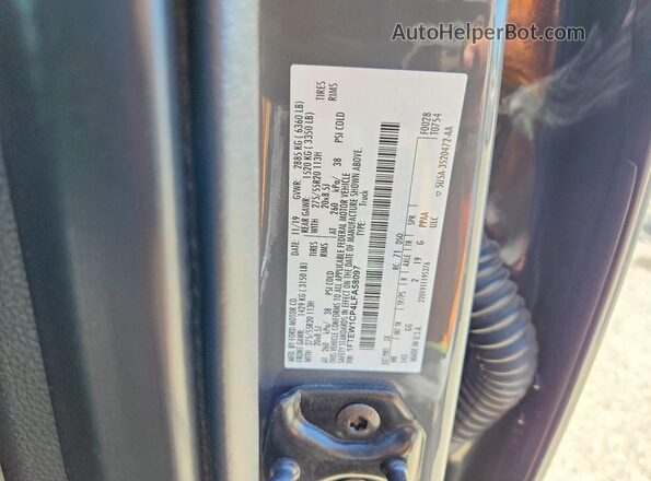 1FTEW1CP4LFA58097 2020 FORD F150 Gray VIN sticker view