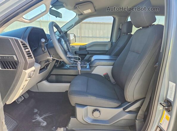 1FTEW1CP4LKF53665 2020 FORD F150 Gray Front interior view