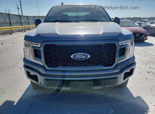 1FTEW1CP4LKF53665 2020 FORD F150 Gray Front view