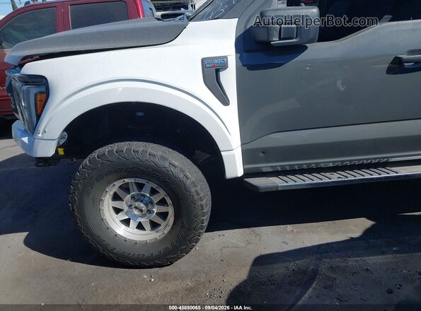 1FTEW1CP4MKE83165 2021 FORD F150 Gray Przód lewy