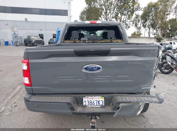 1FTEW1CP4MKE83165 2021 FORD F150 Gray 