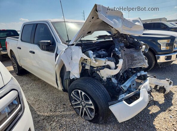 1FTEW1CP4PKD18849 2023 FORD F150 White Передня права чверть