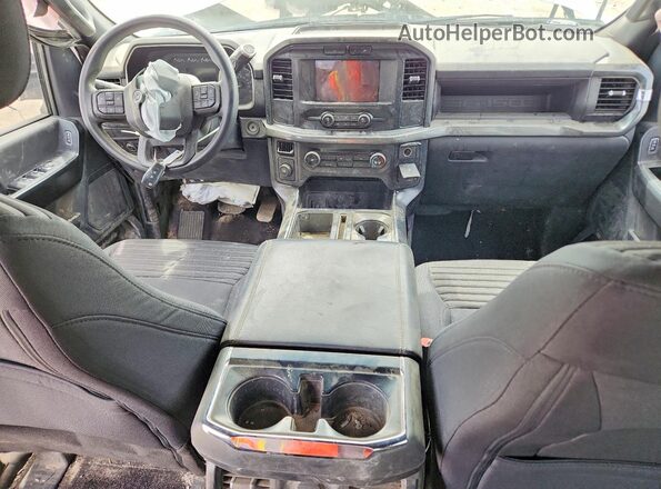 1FTEW1CP4PKD18849 2023 FORD F150 White Вид панелі приладів