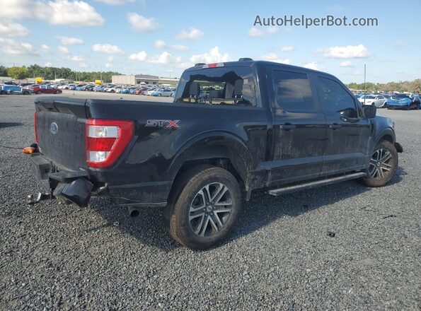 1FTEW1CP4PKD62401 2023 FORD F150 Black Rear right