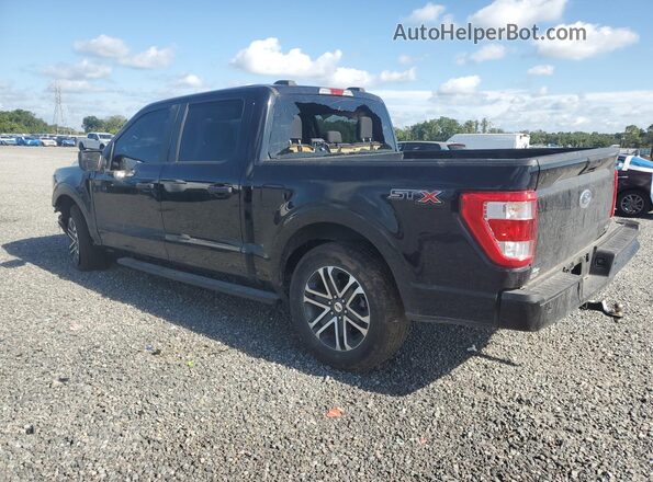 1FTEW1CP4PKD62401 2023 FORD F150 Black Rear left