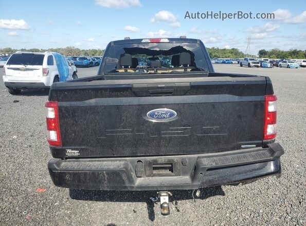 1FTEW1CP4PKD62401 2023 FORD F150 Black Rear view
