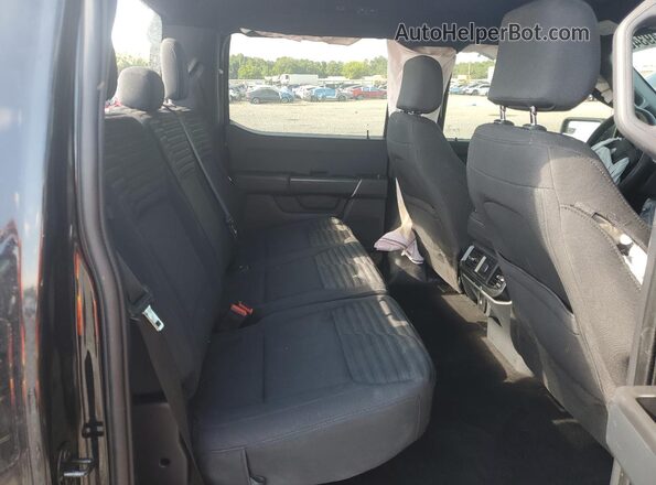 1FTEW1CP4PKD62401 2023 FORD F150 Black Rear seats view