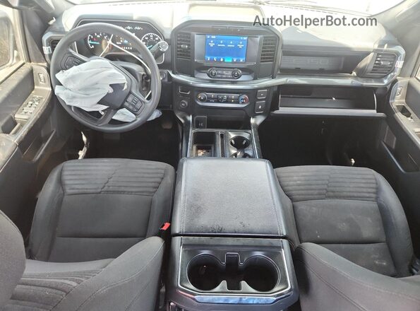 1FTEW1CP4PKD62401 2023 FORD F150 Black Dashboard view
