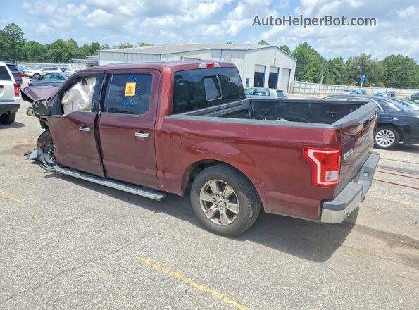 1FTEW1CP5GFC80136 2016 FORD F150 Burgundy Tył lewy
