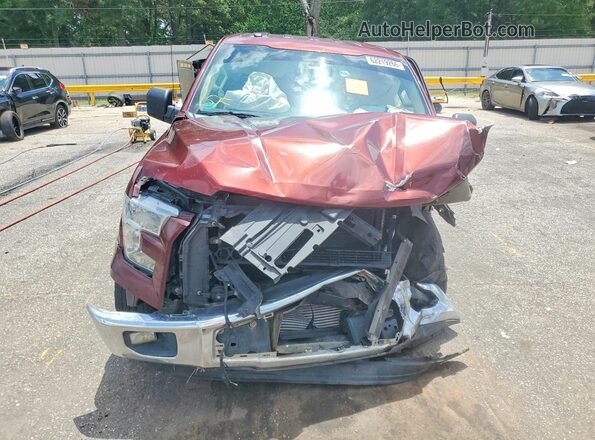 1FTEW1CP5GFC80136 2016 FORD F150 Burgundy Widok z przodu