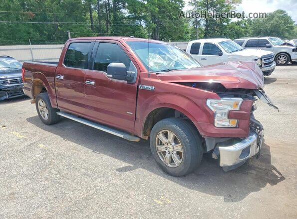 1FTEW1CP5GFC80136 2016 FORD F150 Burgundy Przód prawy