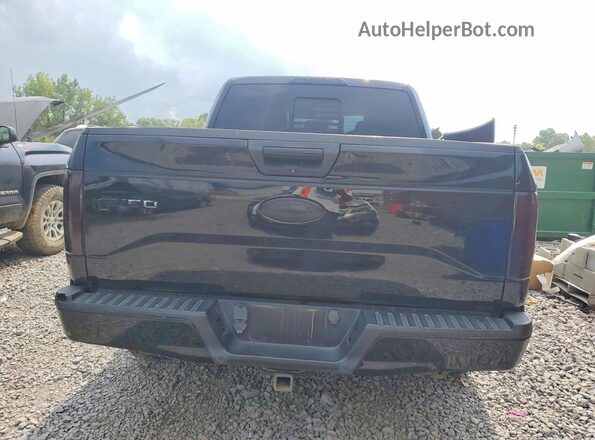 1FTEW1CP5GKF29896 2016 FORD F150 Black Vista trasera