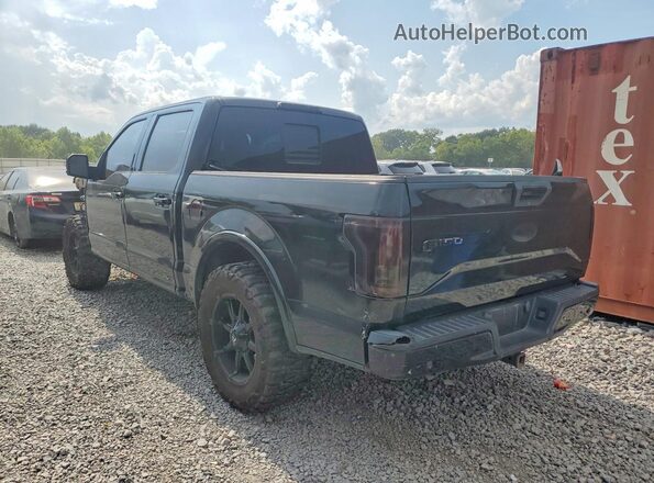 1FTEW1CP5GKF29896 2016 FORD F150 Black Trasero izquierdo